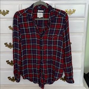 Am. Eagle Boyfriend Flannel